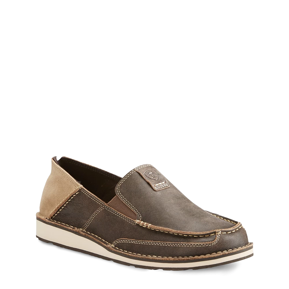 Ariat Men's Cruiser Vintage Bomber Brown Slip-On Shoes 10023208