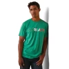 Ariat® Men's Viva Mexico Independent SMU Green T-Shirt 10043067