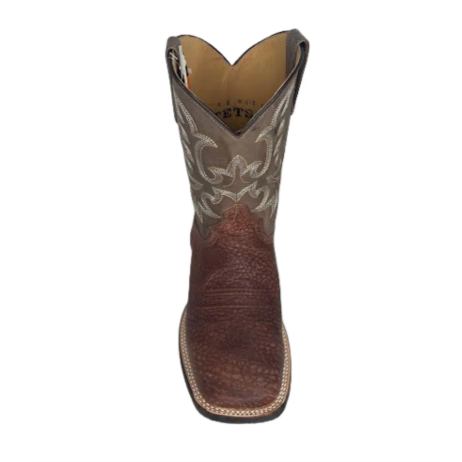 StetsonĀ® Men's Obadiah Brown Square Toe Boots 12-020-8911-3844 - Image 3