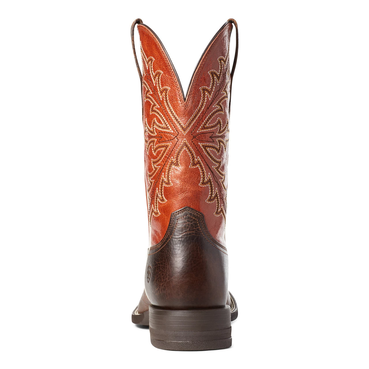 Ariat Men's Qualifier Wicker & Orange Boom Boots 10035900 - Image 4