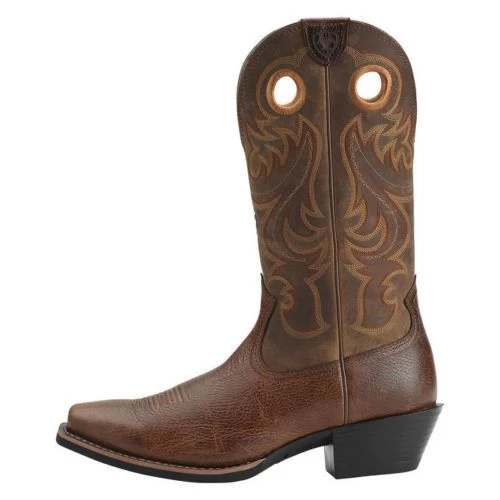 Ariat Men's Fiddle Brown Sport Square Toe Boot 10014025 - Image 4