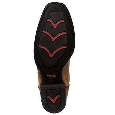 Laredo Men's Bryce Tan Distressed Boots 68442 - Image 4