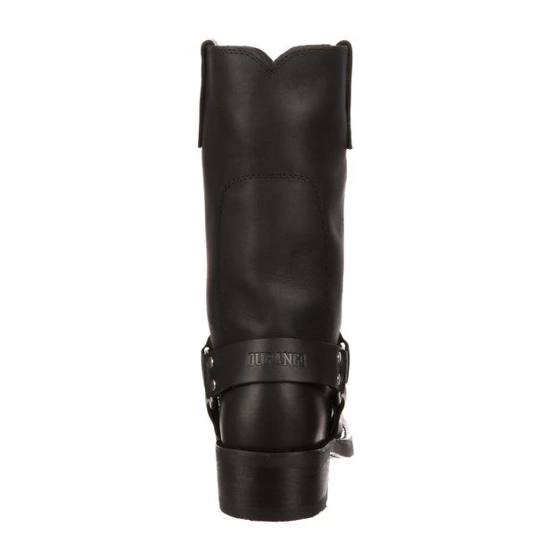 Durango Men's Harness Motorcycle Leather Black Pull On Boots DB510 - Image 4