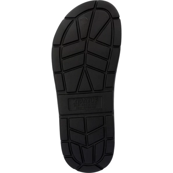 XTRATUF Men's Après Fish Black Slide Sandals AFH000 - Image 3