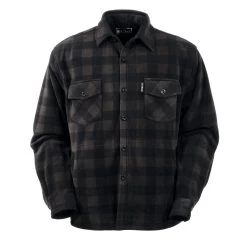 Outback Trading Company Men's Charcoal Plaid Big Shirt 4268-CHR