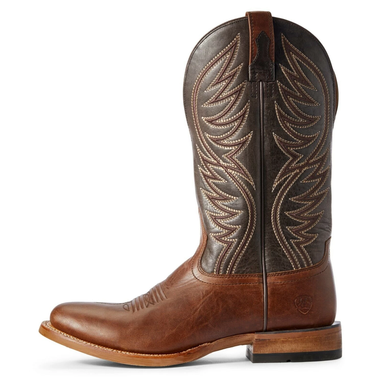 Ariat® Men's Red And Brown Slick Fork Performance Boots 10031477 - Image 4