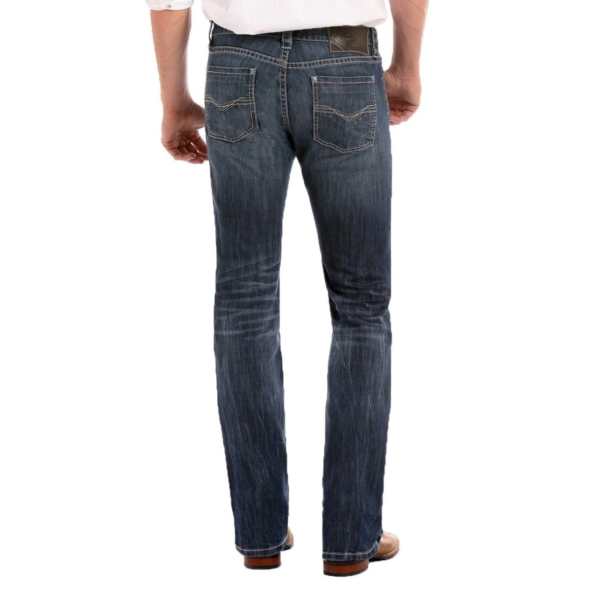 Rock & Roll Denim Men's ReFlex Revolver Straight Jeans M1R3482