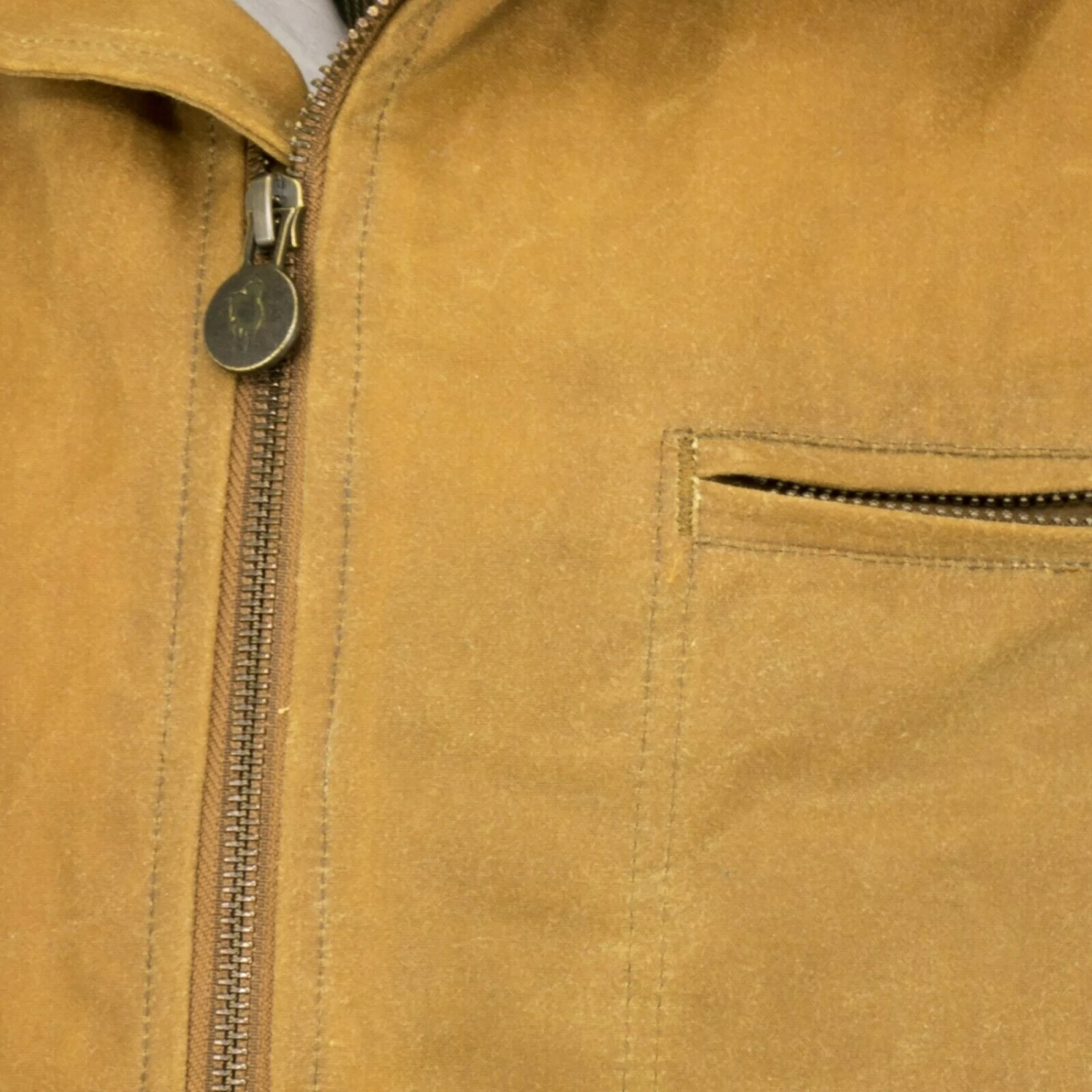 Outback Trading Company® Men's Sawbuck Field Tan Oilskin Vest 2143-FTN - Image 4