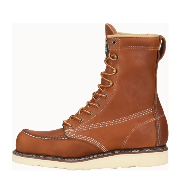 Carolina® Men's 8" Domestic Moc Steel Toe Work Boots CA7502 - Image 6