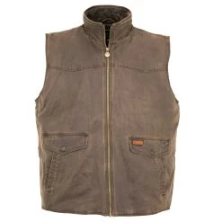 Outback Trading Company® Men's Landsman Brown Vest 2803-BRN