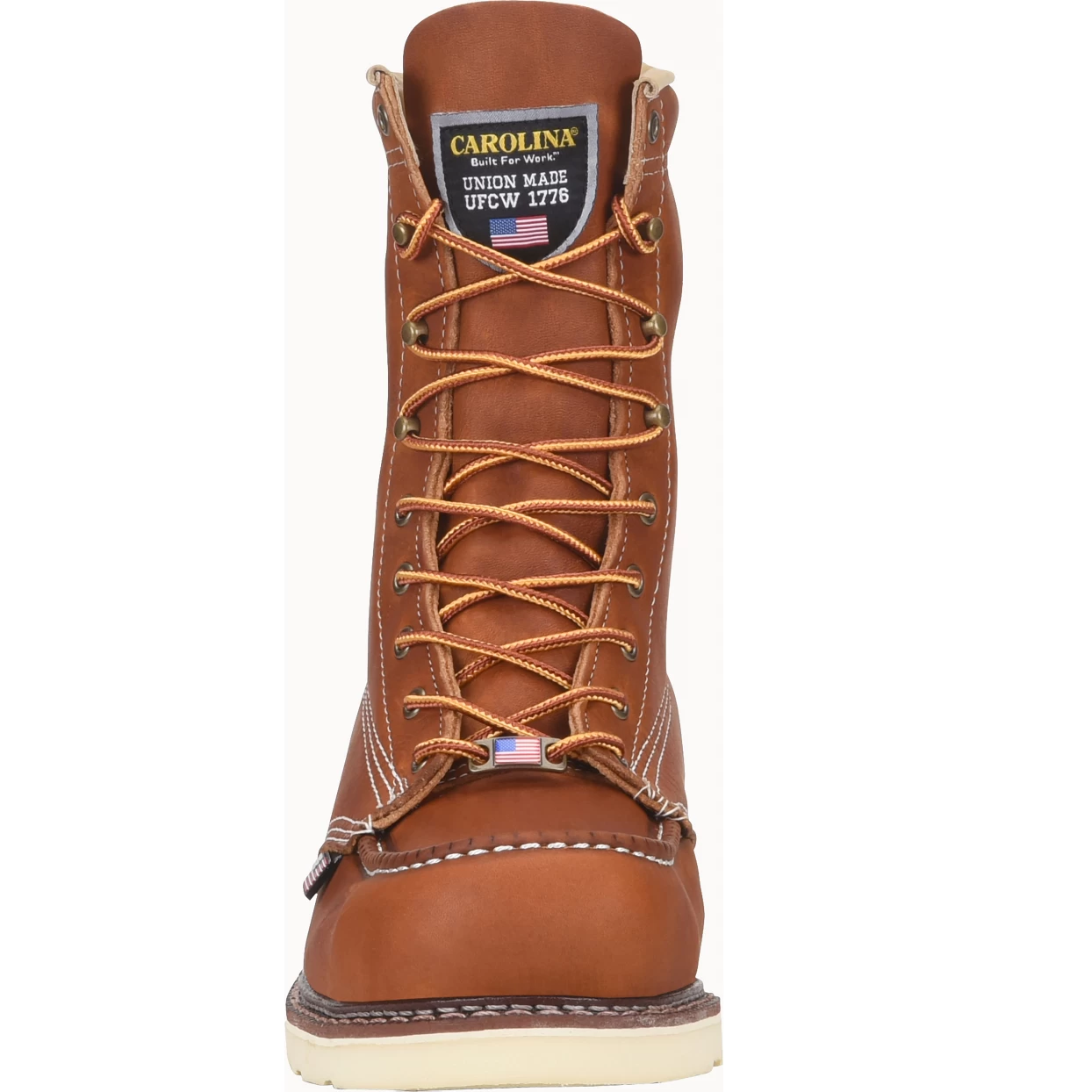 Carolina® Men's 8" Domestic Moc Steel Toe Work Boots CA7502 - Image 4