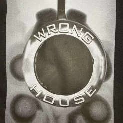 2nd Amendment Shirts Black "Wrong House" Short Sleeve T-Shirt 90002