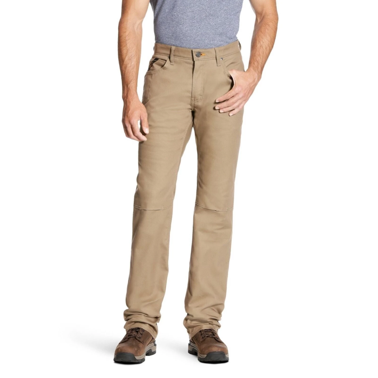 Ariat® Men's Rebar M4 DuraStretch Canvas 5 Pocket Work Pants 10023480 - Image 2