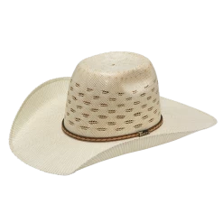 Twister Unisex Bangora Ivory An Tan Straw Western Hat T71824