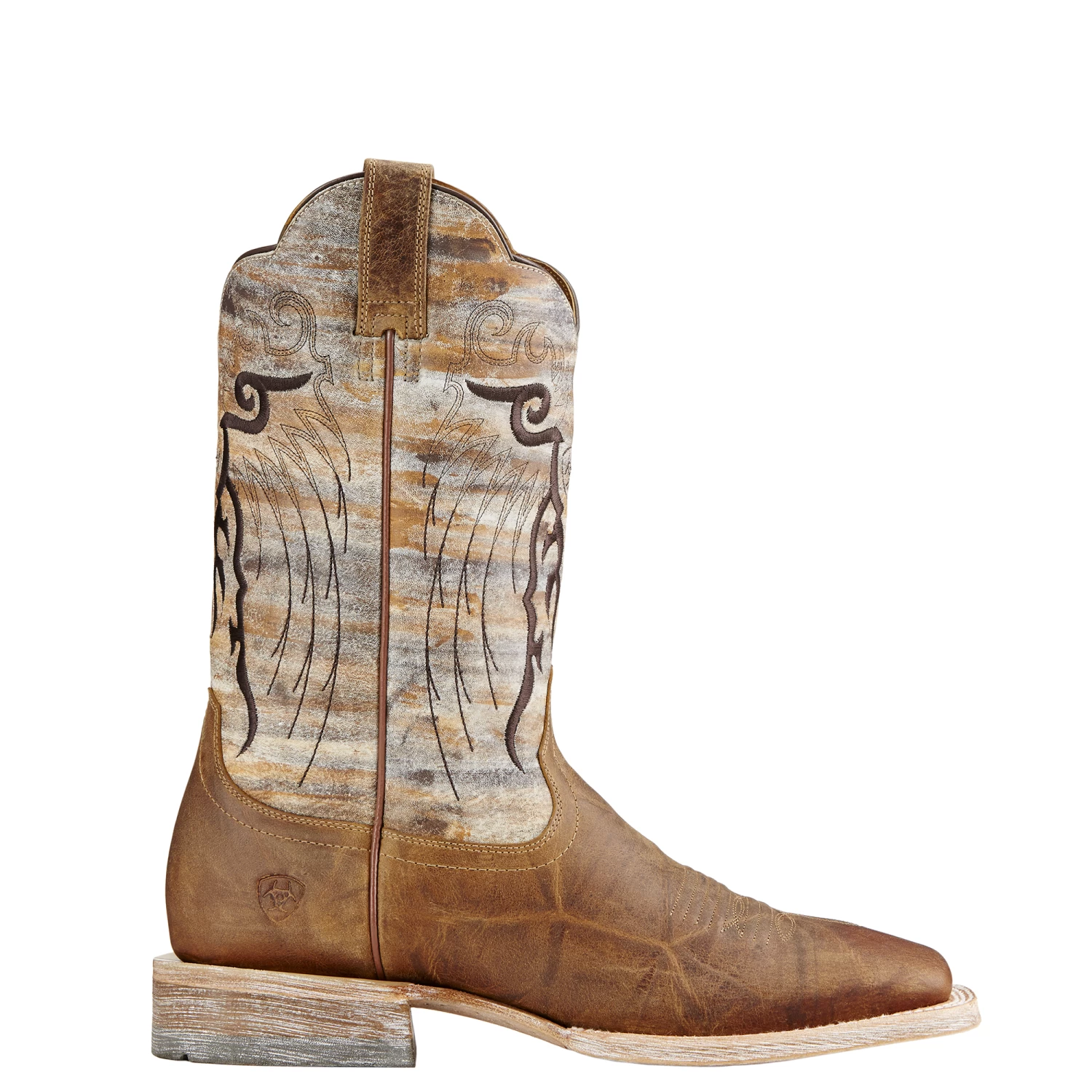 Ariat Men's Mesteno Tan And Marble Western Boots 10018306 - Image 4