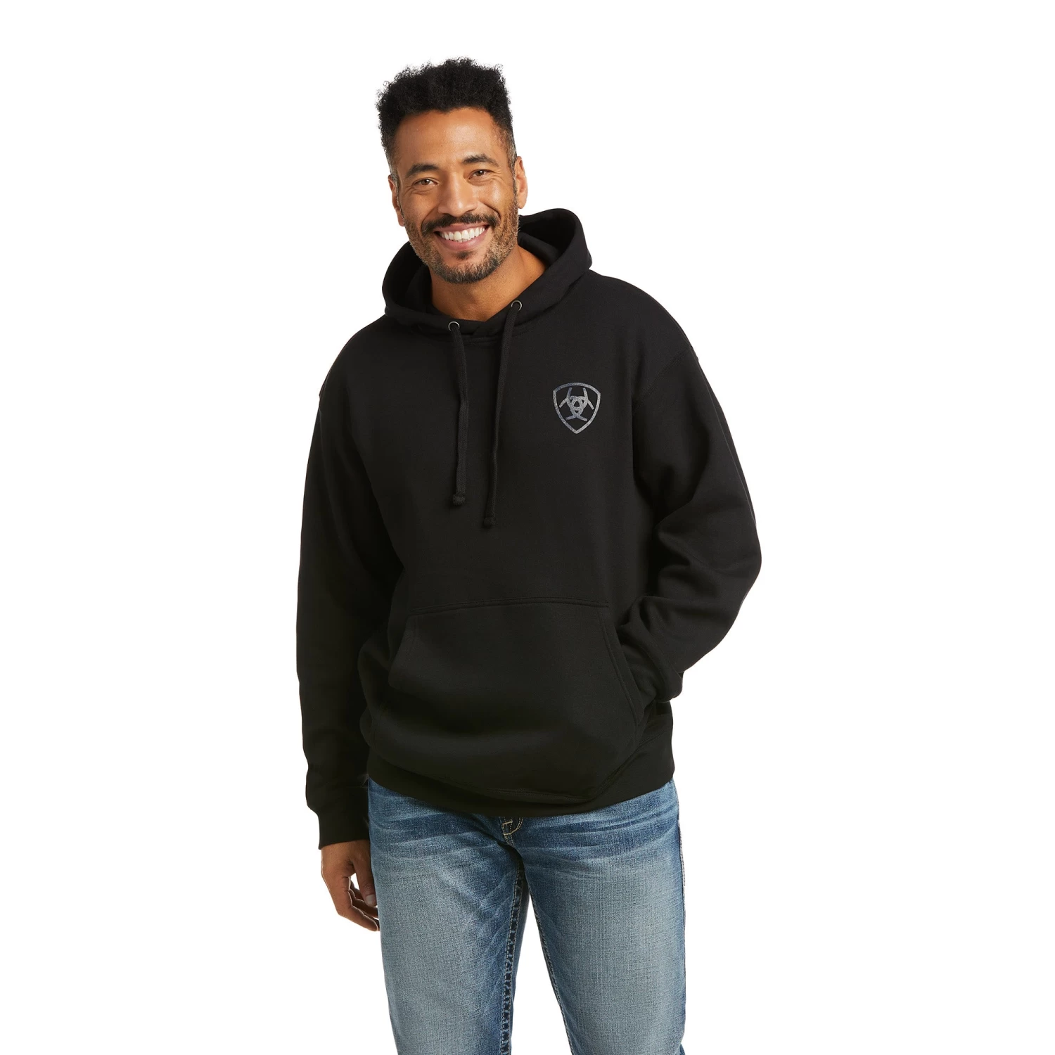 Ariat® Men's Patriot 2.0 Black Hoodie 10037269 - Image 2