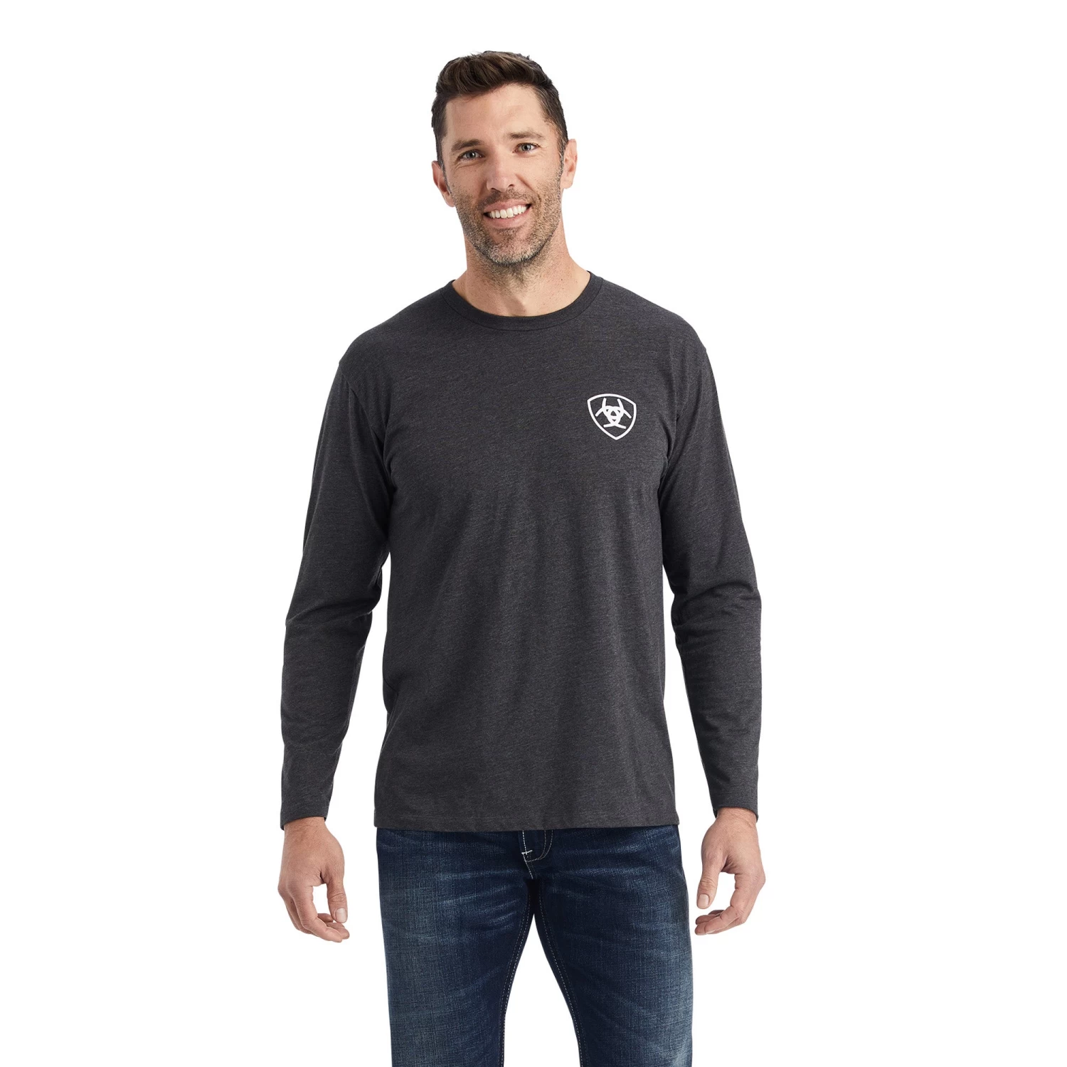 Ariat® Men's Land Of The Free Black T-Shirt 10042779 - Image 2