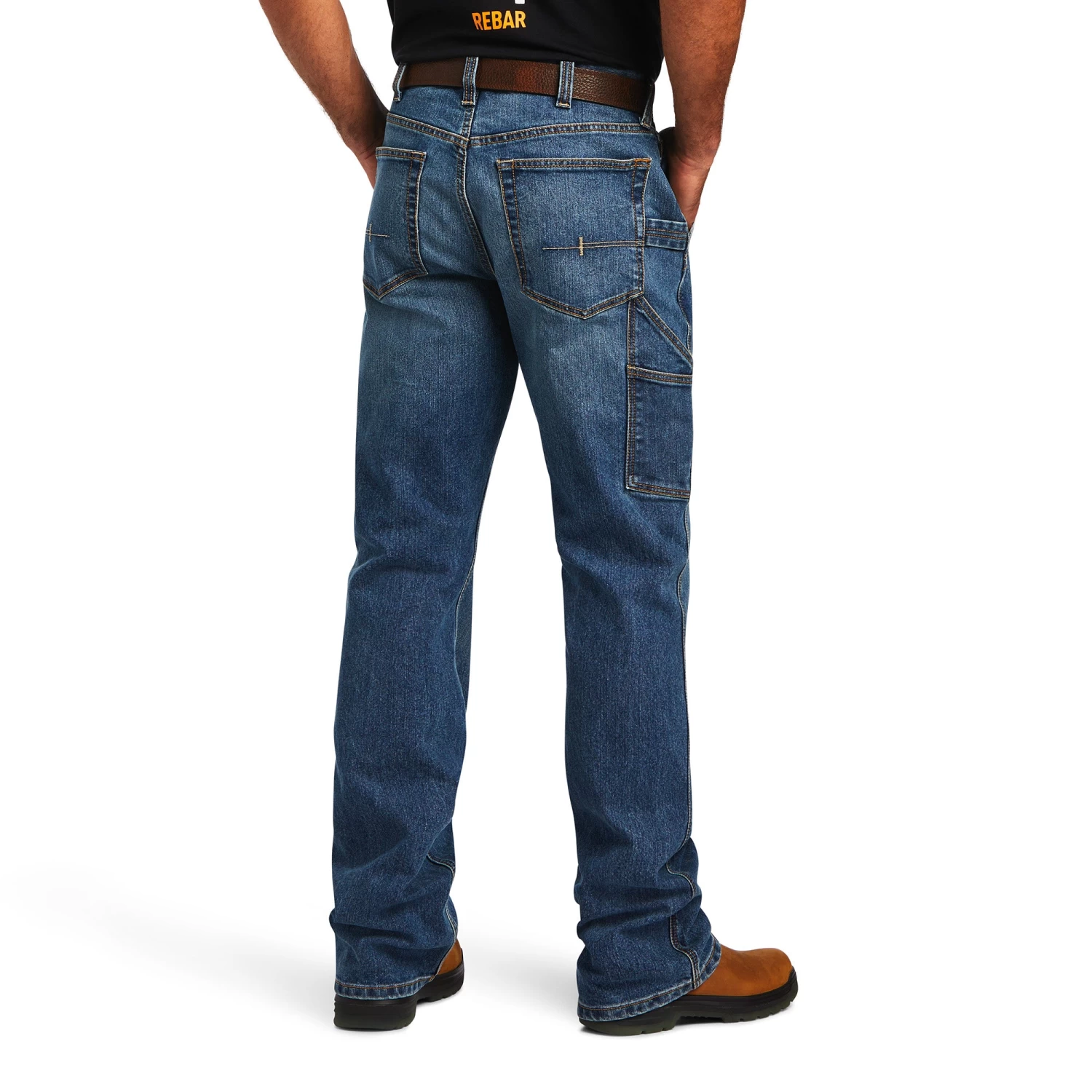 Ariat® Men's Rebar M4 DuraStretch™ Workhorse Bootcut Jeans 10041086