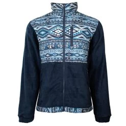 Hooey Men's Aztec Navy Tech Fleece Jacket HJ091NVAZ