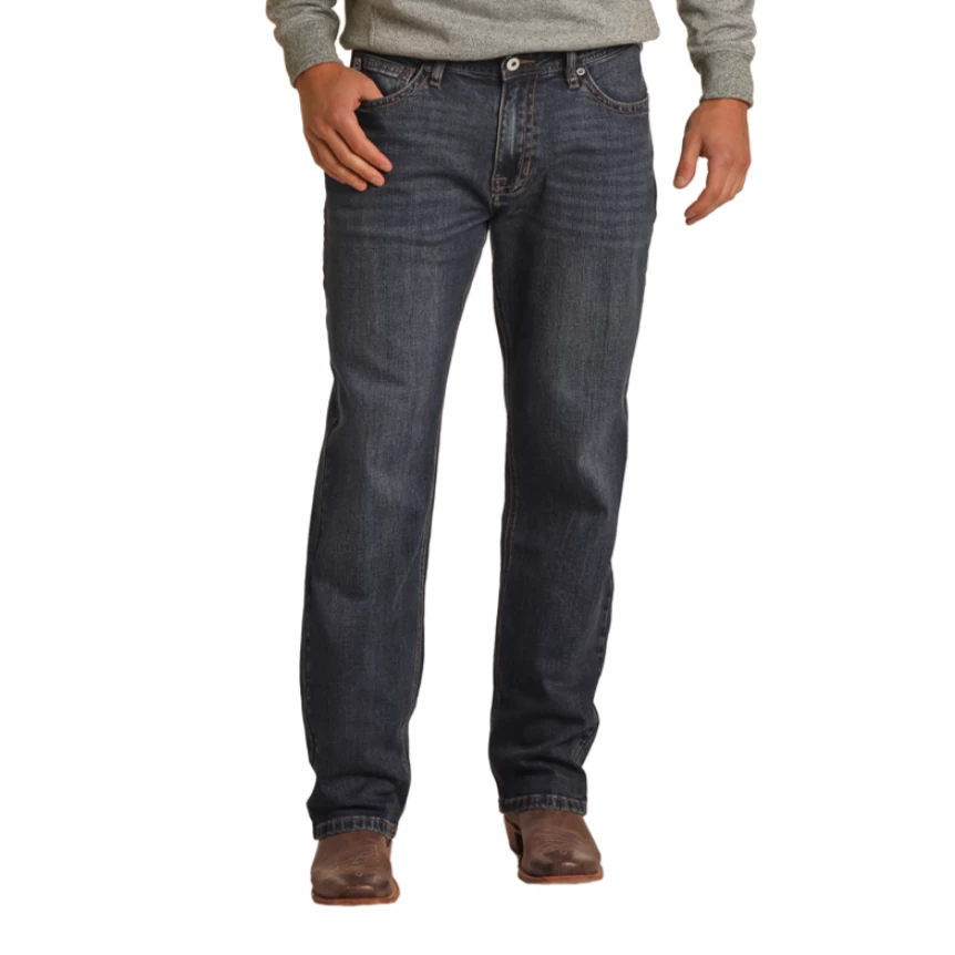 Rock & Roll® Men's Double Barrel Bootcut Jeans HYMDTBR0KY - Image 2