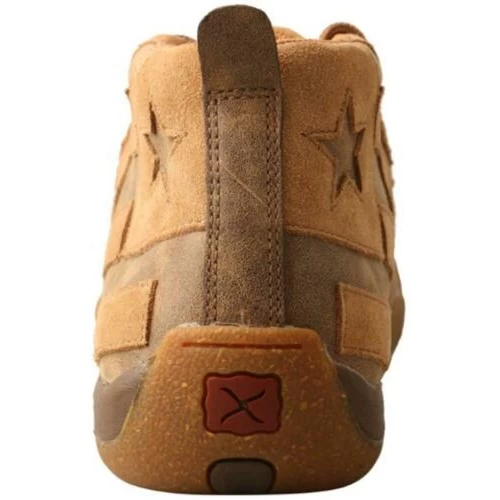 Twisted X® Men's Bomber Brown Lace Up Chukka Driving Moc MDM0089 - Image 5