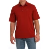 Cinch Men's Areanflex Red Polo Shirt MTK1863032