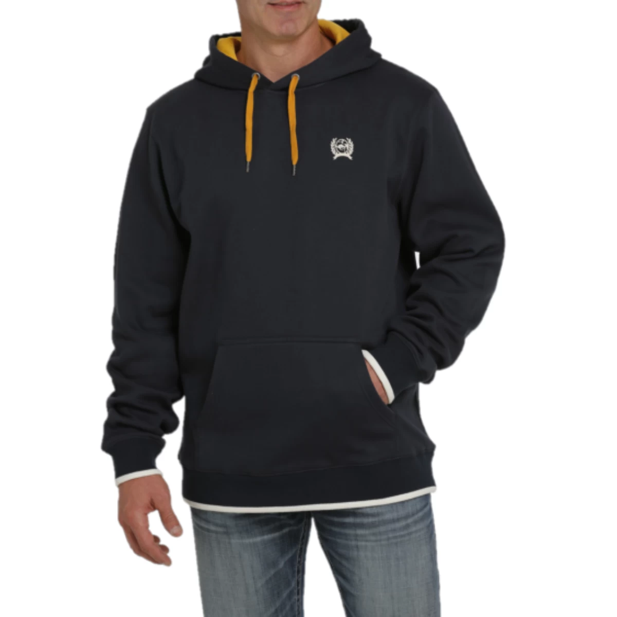 Cinch® Men's Graphic Logo Navy Blue Pullover Sweatshirt MWK1206022 - Image 2