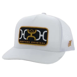Hooey® Men's Loop 5 Panel White Trucker Cap 2359T-WH
