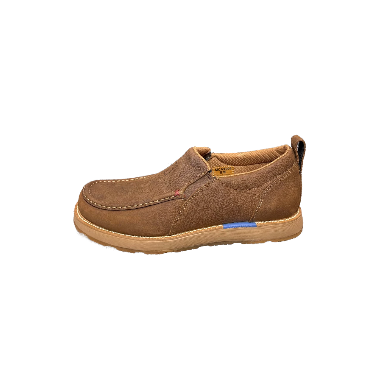 Twisted X Men's Tawny Brown CellStretch Wedge Driving Moc MCAX004 - Image 3