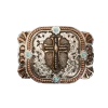 M&F Western® Rectangular Cross Belt Buckle C10104