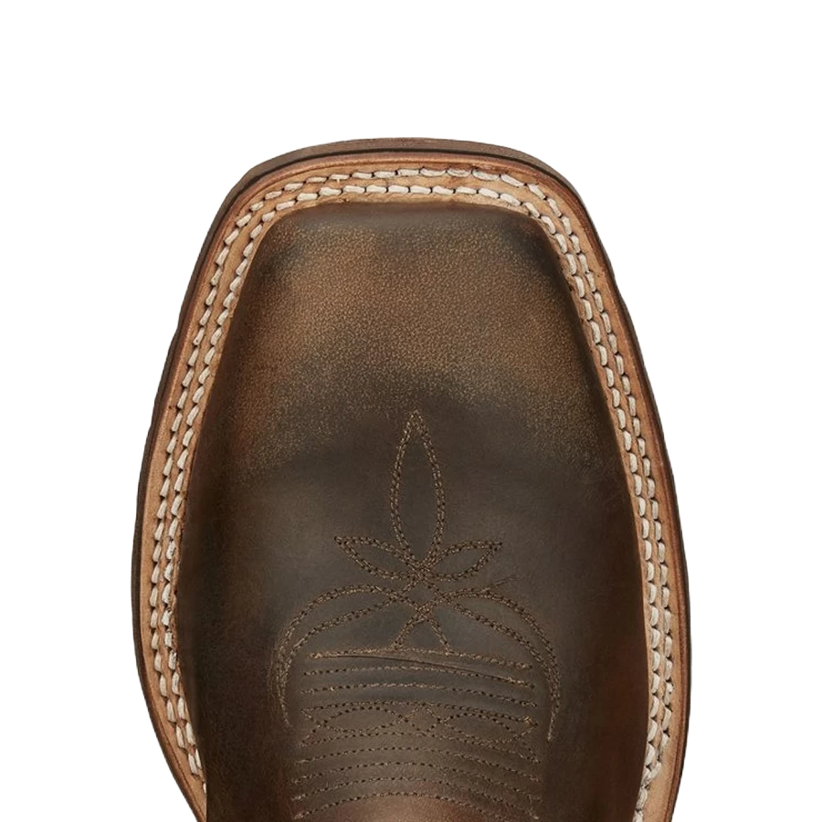 Tony Lama Men's Tan Retan Square Toe Boots XT5104 - Image 2