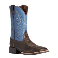 Ariat Men's Sport Sow Country Clear Blue Western Boots 10038361