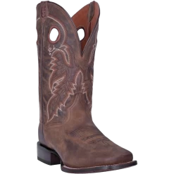 Dan Post Men's Abram Tan Square Toe Western Boots DP4562