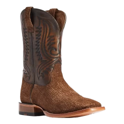 Ariat® Men's Circuit Paxton Tan Hippo Print Square Toe Boots 10042407