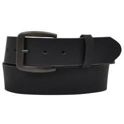 3D Belt Company Men's Distressed Black 1 1/2" Leather Belt D1160