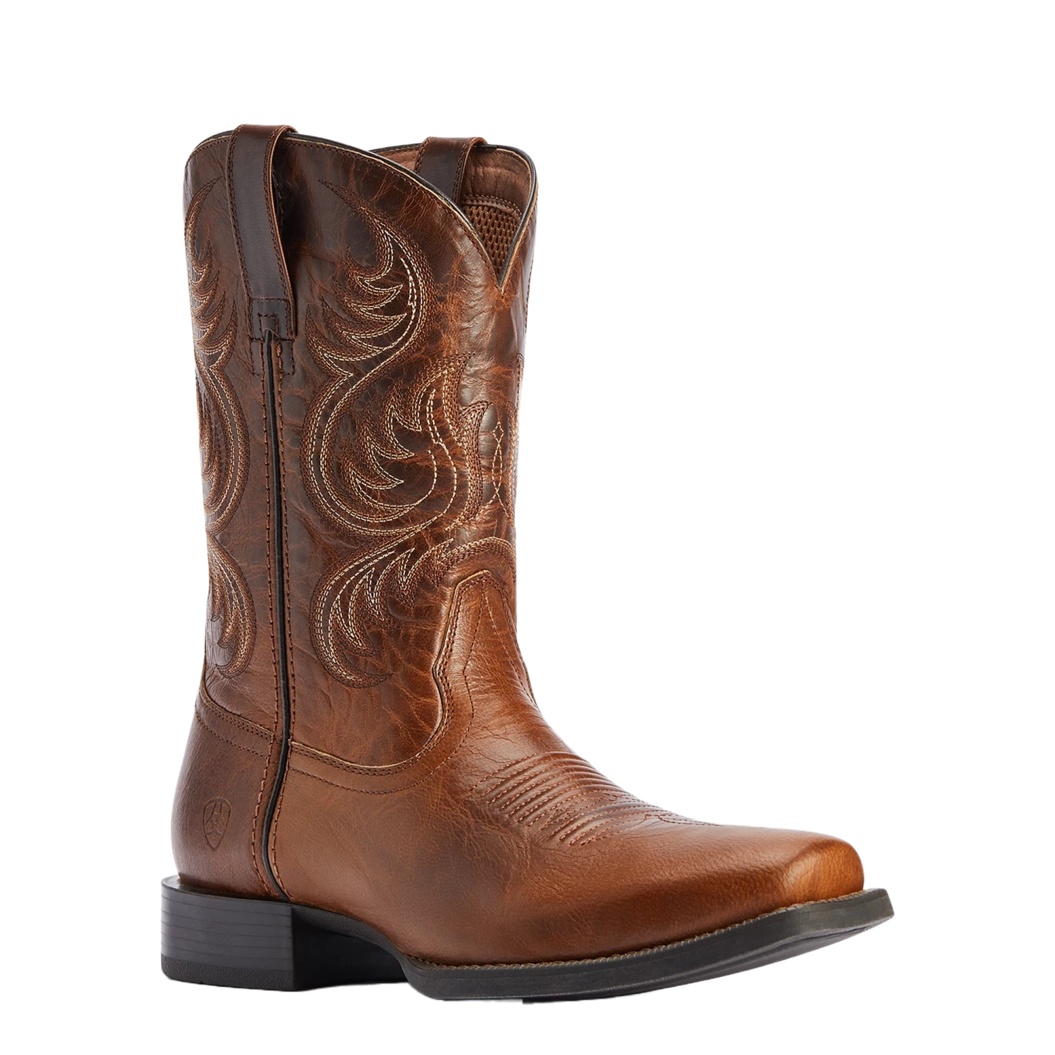 Ariat® Men's Sport Boss Man Rich Cognac Square Toe Boots 10042399