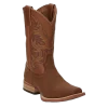 Justin Men's Cowman Cognac Brown Western Boots 7314