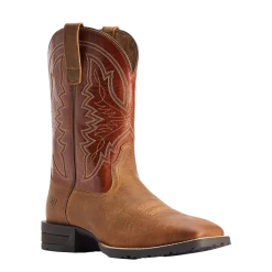 Ariat® Men's Hybrid Ranchwork Sorrel Crunch Western Boots 10042394