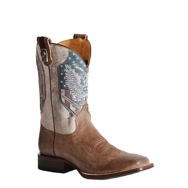 Roper Men's 2nd Amendment Flag Conceal Carry Boots 09-020-8283-8272