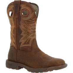Rocky Men's Legacy 32 Waterproof Toe Brown Western Boots RKW0355