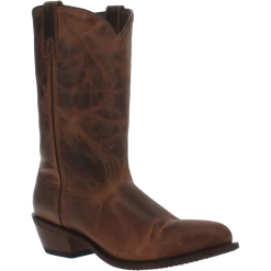Dingo Men's Williamsburg Round Toe Rust Leather Boots DI337-RUST