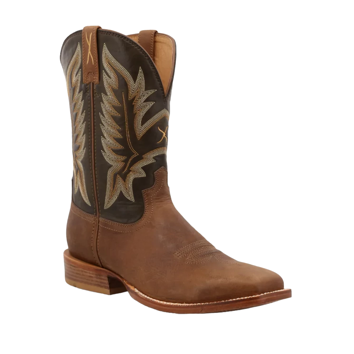 Twisted X® Men's Tech X Buff Tan & Burnt Olive Western Boots MXTL002