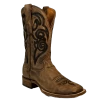 Corral Boots Corral® Men's Brown Embroidered Square Toe Western Boots A3303