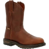 Rocky Men's Ride FLEX Brown Leather Western Boots RKW0349