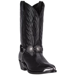 Dan Post Laredo® Men's Tallahassee Round Toe Black Western Boots 6770-BK
