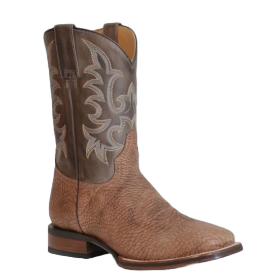 StetsonĀ® Men's Obadiah Brown Square Toe Boots 12-020-8911-3844 - Image 6