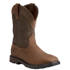 Ariat Men's Groundbreaker Square Steel Toe H2O Work Boots 10015196