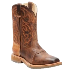 Double-H Men's Steel Toe Domestic Square Toe ICE Roper Boots DH3567