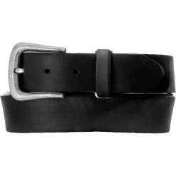 Honest By Brighton Mens Matte Leather Black Work Belt 64603