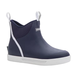 XTRATUF Men's Wheelhouse 6" Navy Rubber Ankle Deck Boots XMW-201